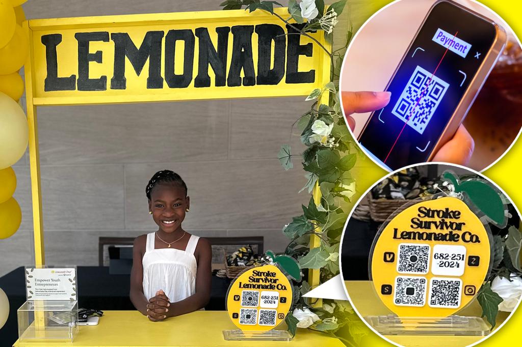 Kids go high tech with lemonade stands, cashless digital payments